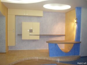 Незвичайна композиція меблів втілена в сучасному інтер'єрі